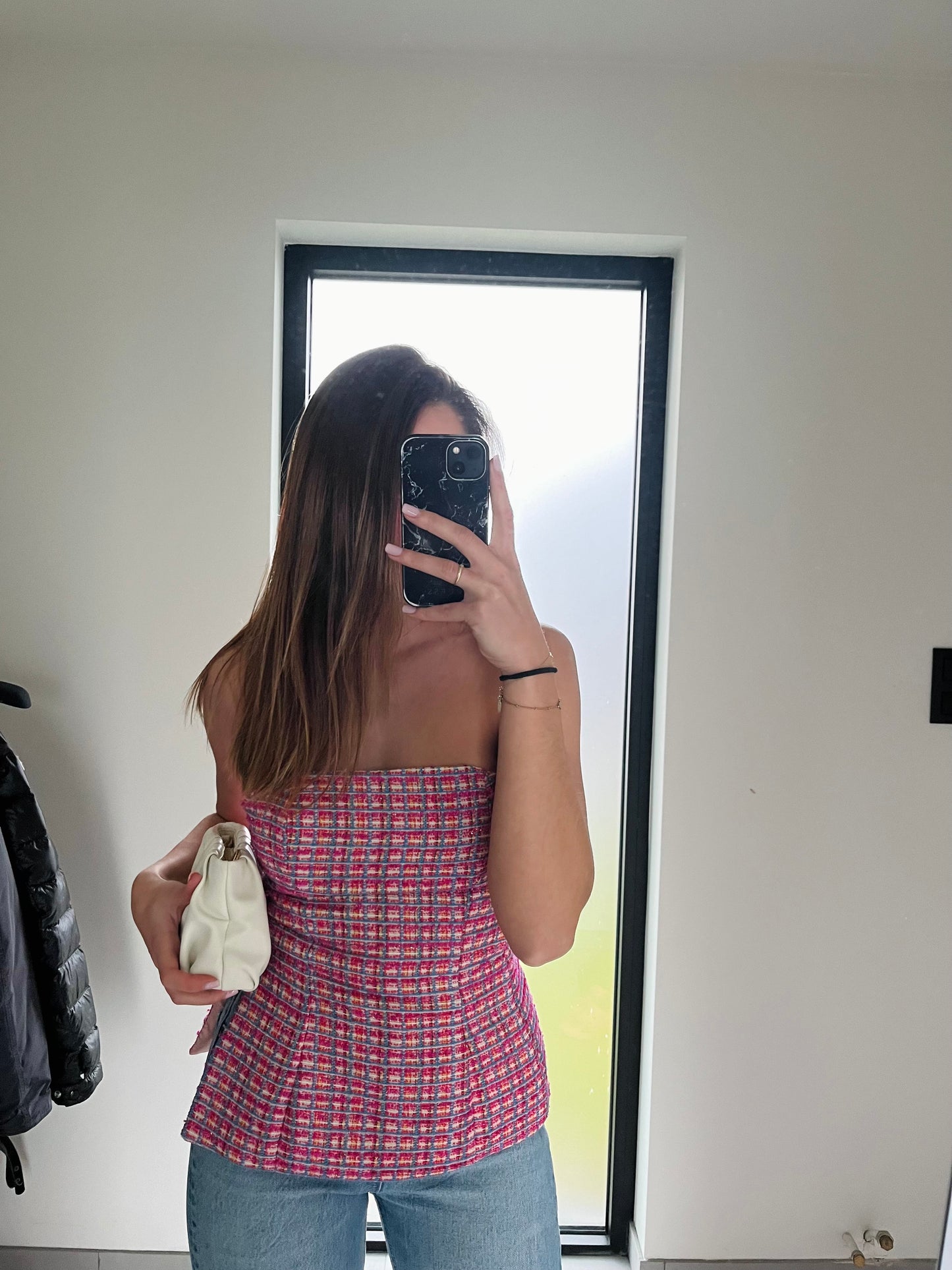 LILY BUSTIER multicolor tweed